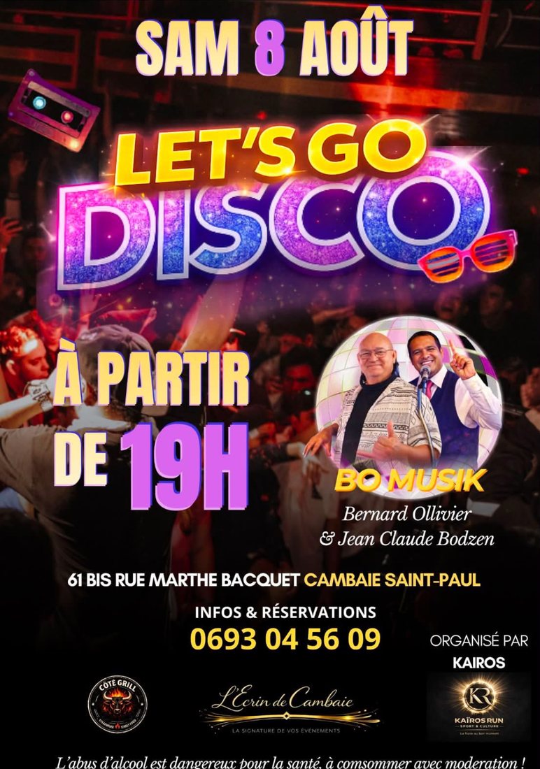Affiche : Let's Go Disco